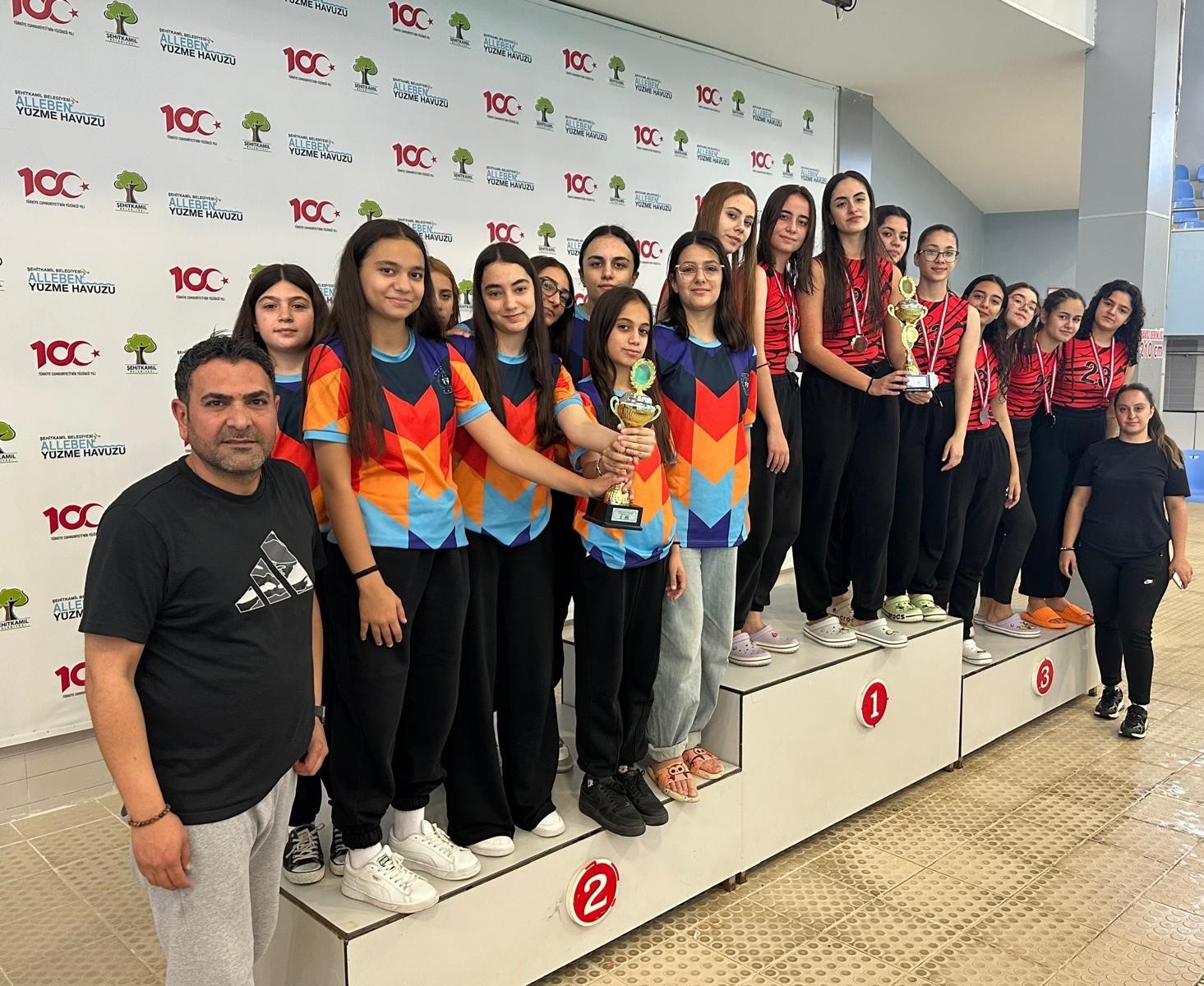 ELAZIĞLI SPORCULARDAN SU TOPUNDA BÜYÜK BAŞARI