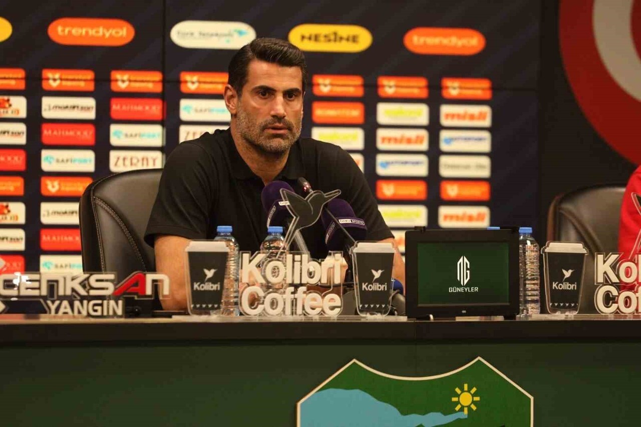 ENÇLERBİRLİĞİ TEKNİK DİREKTÖRÜ VOLKAN DEMİREL, KOCAELİSPOR MAĞLUBİYETİNİ DEĞERLENDİRDİ. DEMİREL...