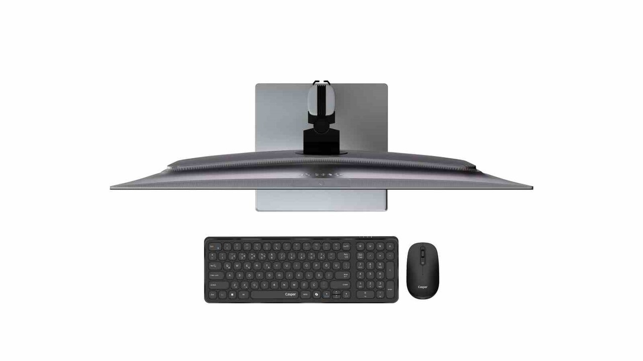 ERGONOMİK METAL STANDI VE 27” 2K QHD PANELİ İLE ÖNE ÇIKAN CASPER NİRVANA A970, MODERN TASARIMI VE...