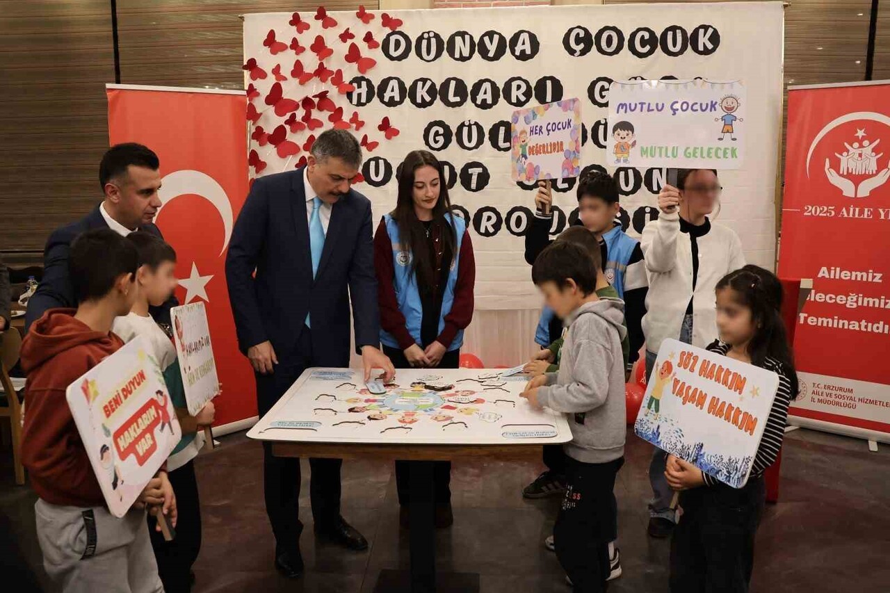 ERZURUM’DA AİLE VE SOSYAL HİZMETLER İL MÜDÜRLÜĞÜ, EBEVEYN KAYBI YAŞAYAN ÇOCUKLARA YÖNELİK...