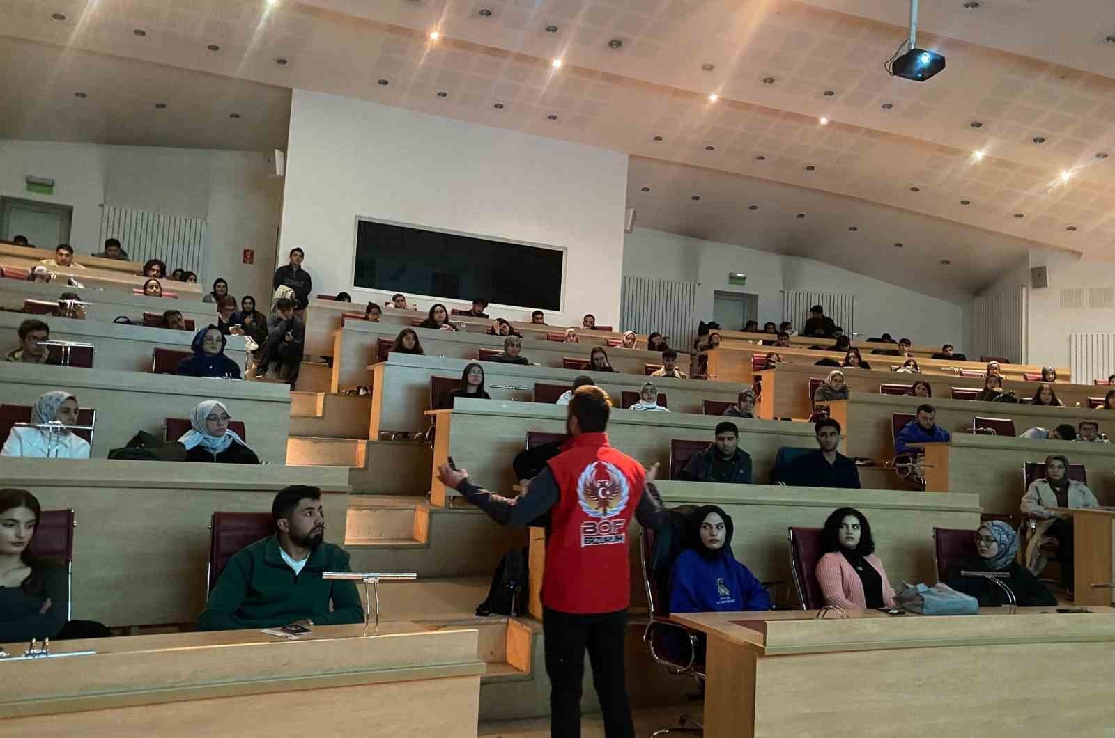 ERZURUM EMNİYET MÜDÜRLÜĞÜ TERÖRLE MÜCADELE ŞUBE MÜDÜRLÜĞÜ BİLGİLENDİRME VE ÖNLEME FAALİYETLERİ...