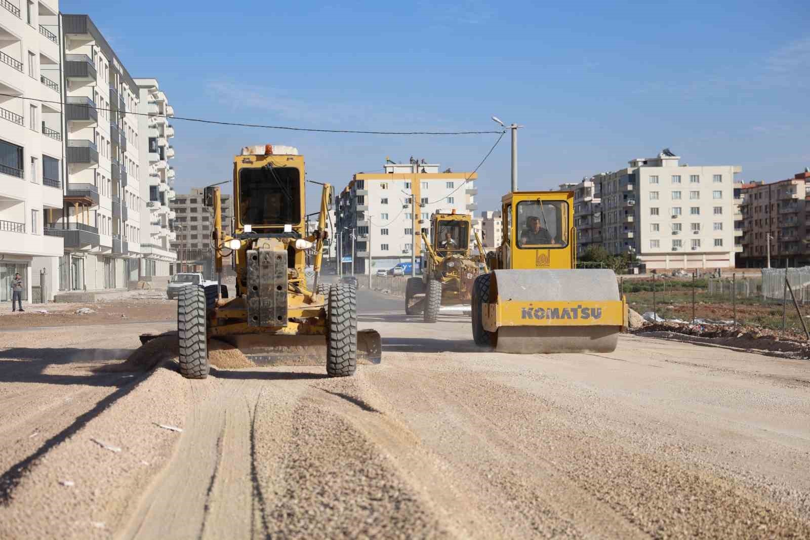 FEN İŞLERİ DAİRE BAŞKANLIĞI TARAFINDAN YÜRÜTÜLEN ÇALIŞMALAR KAPSAMINDA, NUSAYBİN İLÇESİNDE İPEK...