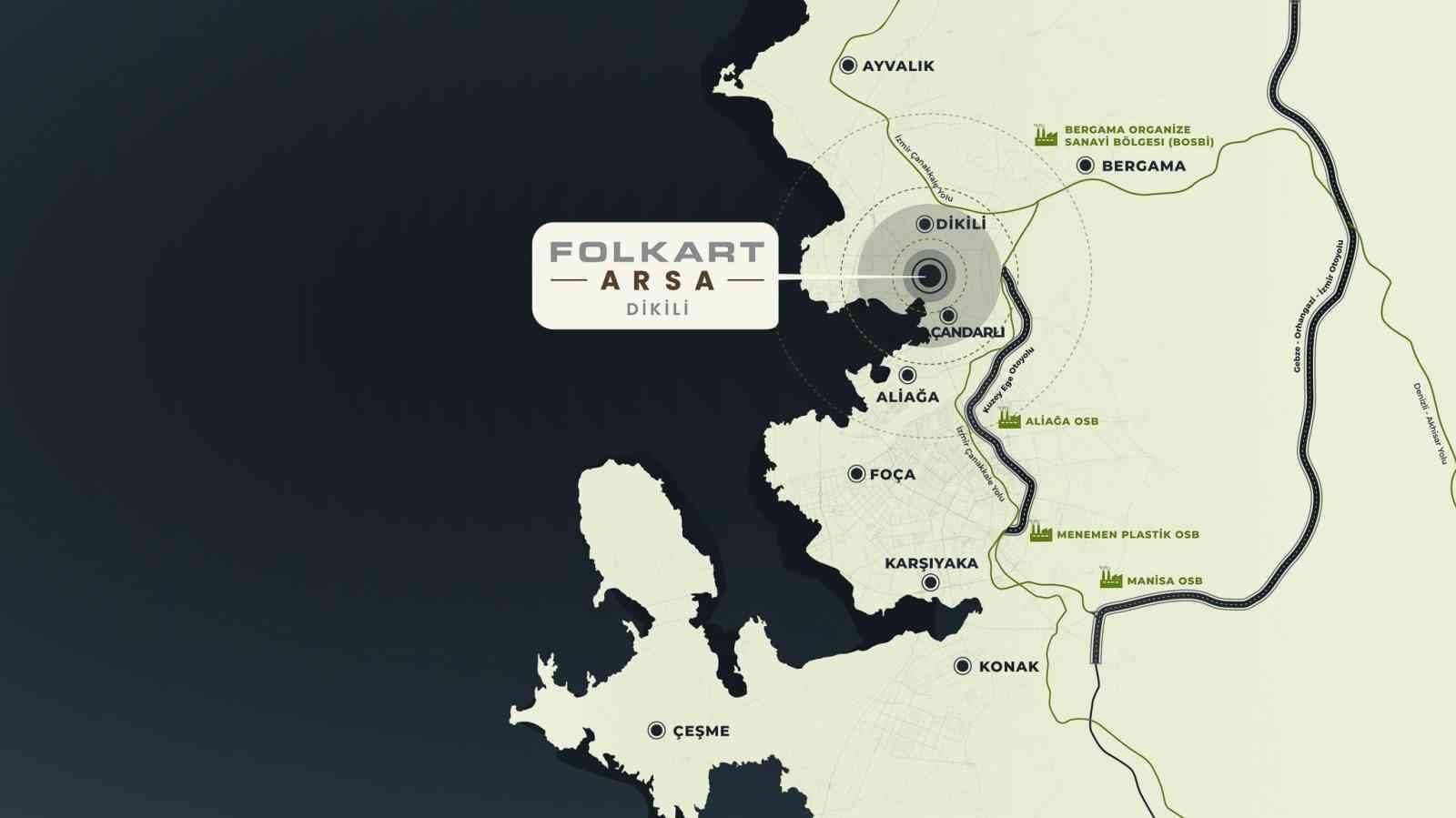 FOLKART ARSA DİKİLİ, 200 BİN METREKARELİK ALANDA, 518 VİLLA İMARLI PARSELİ, ESNEK ÖDEME...