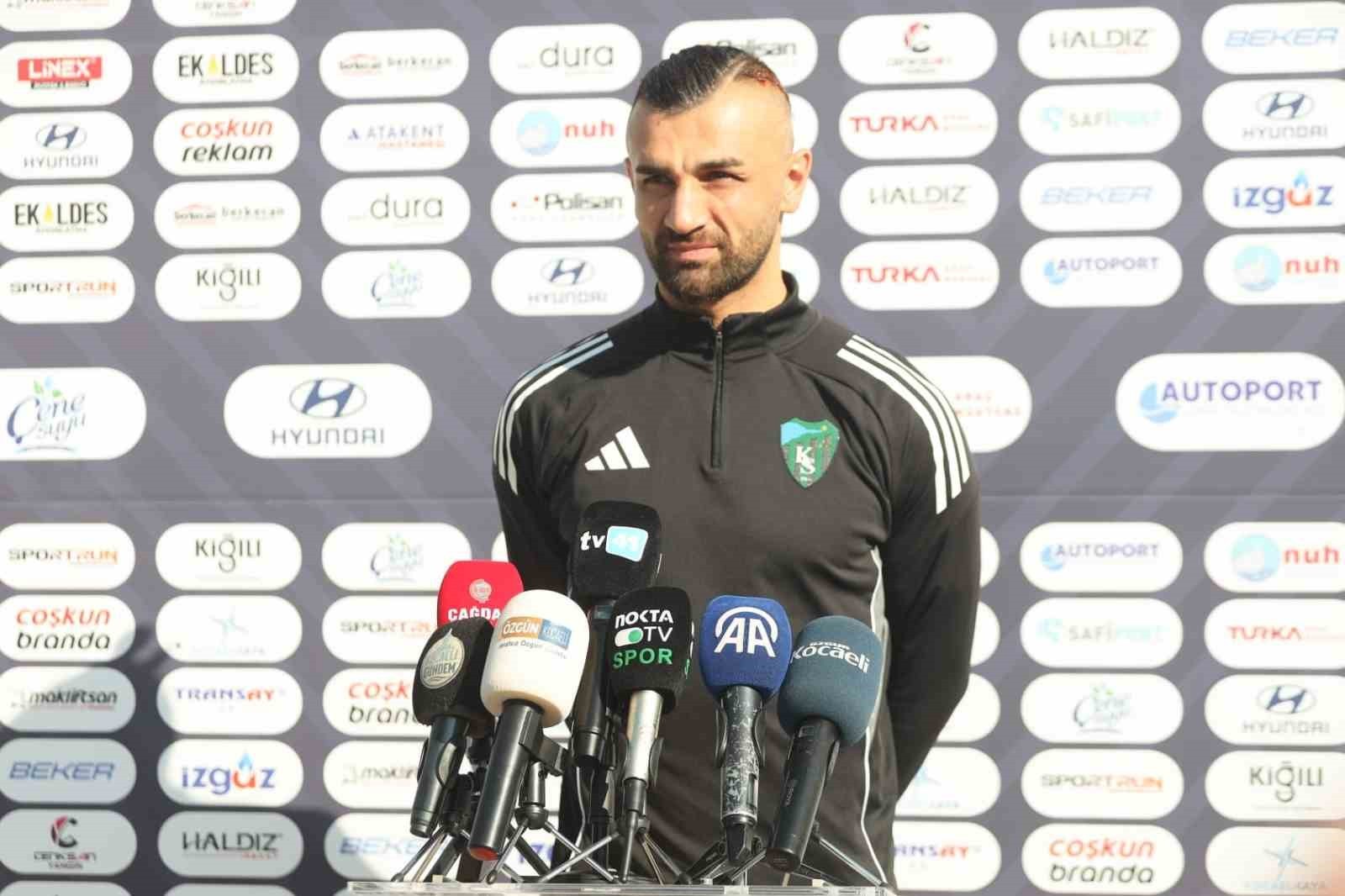 GALATASARAY MAÇINDA BİR GOL VE BİR ASİST YAPMAK İSTEDİĞİNİ BELİRTEN SERDAR DURSUN, "GALATASARAY’I...