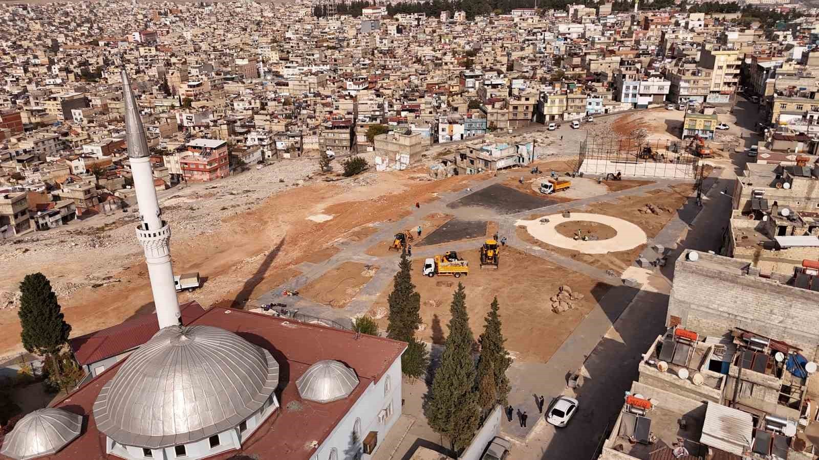 GAZİANTEP BÜYÜKŞEHİR KENTE YENİ YEŞİL ALAN DAHA KAZANDIRIYOR