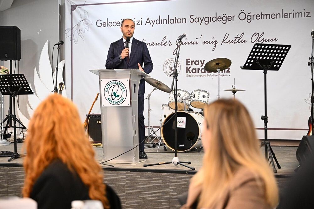 GAZİOSMANPAŞA BELEDİYE BAŞKAN VEKİLİ ERAY KARADENİZ, 24 KASIM ÖĞRETMENLER GÜNÜ KAPSAMINDA...