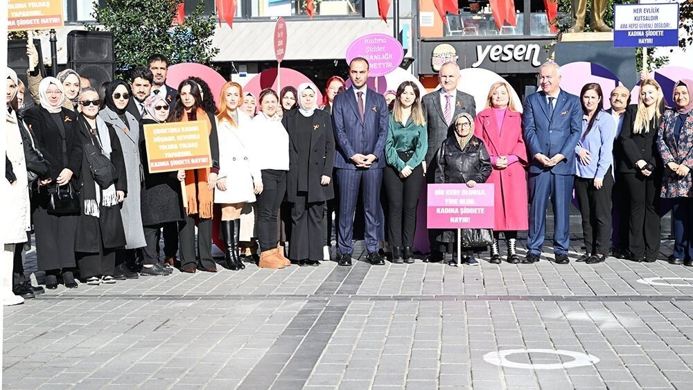 GAZİOSMANPAŞA BELEDİYESİ, 25 KASIM KADINA YÖNELİK ŞİDDETE KARŞI ULUSLARARASI MÜCADELE GÜNÜ...