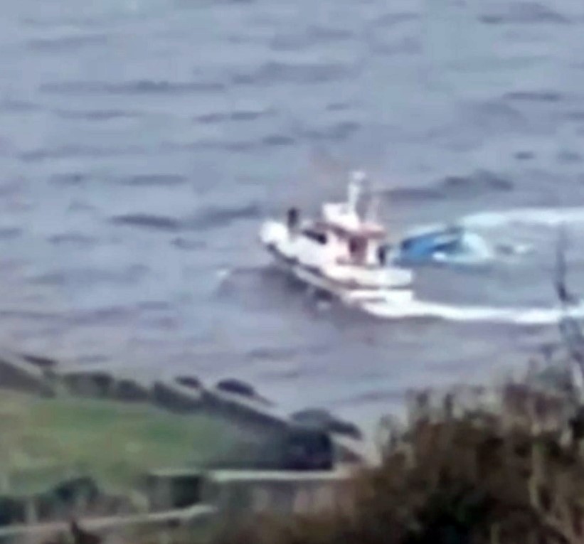 GİRESUN'DA DÜN YAŞANAN 1 KİŞİNİN ÖLDÜĞÜ TEKNE KAZASININ YENİ GÖRÜNTÜLERİ ORTAYA...