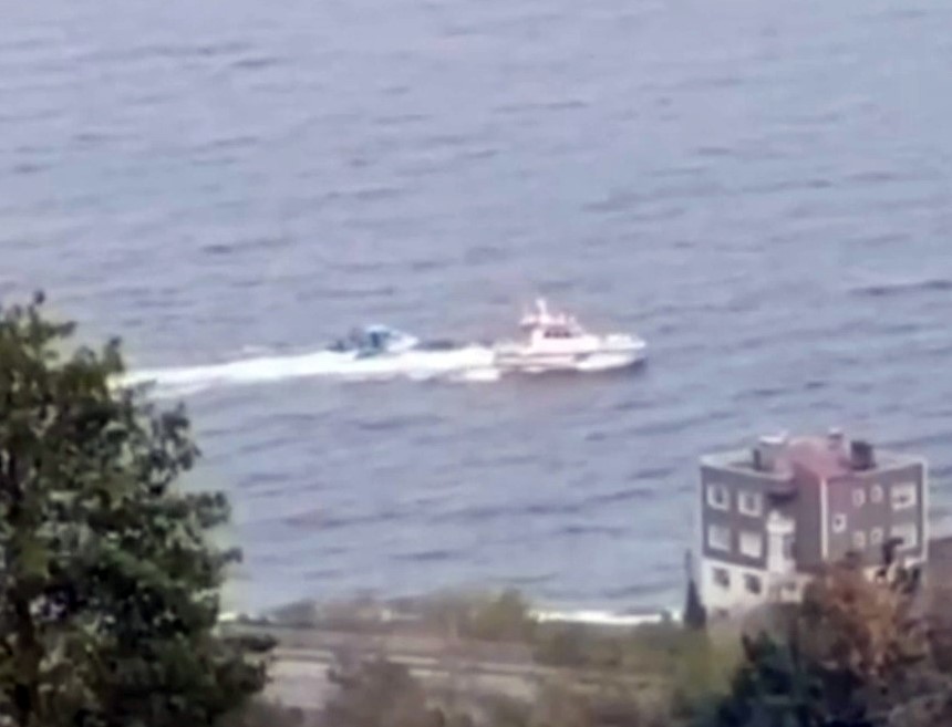 GİRESUN'DA DÜN YAŞANAN 1 KİŞİNİN ÖLDÜĞÜ TEKNE KAZASININ YENİ GÖRÜNTÜLERİ ORTAYA...