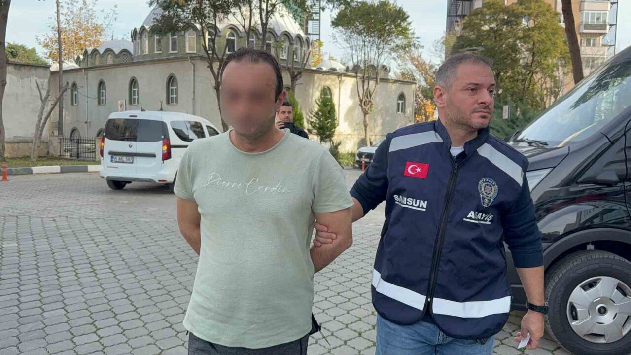 GÖZALTINA ALINAN B.G., SAMSUN ADLİYESİ’NE SEVK EDİLDİ.