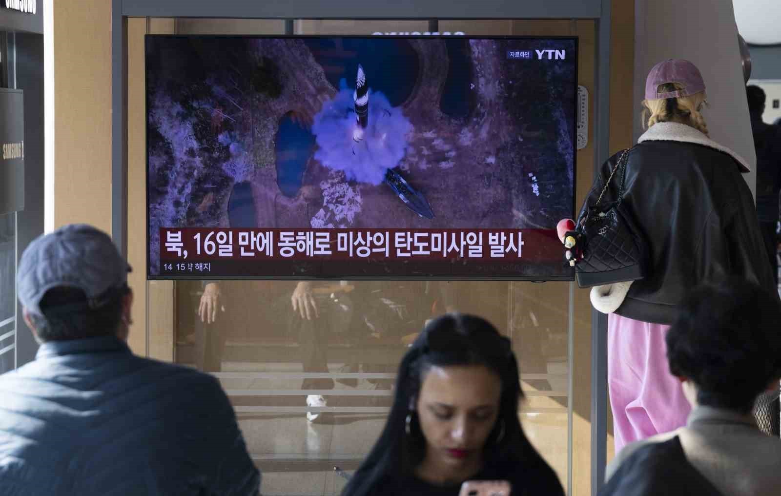 GÜNEY KORE ORDUSU, KUZEY KORE’NİN DOĞU DENİZİ (JAPON DENİZİ) İSTİKAMETİNE TANIMLANAMAYAN BİR...