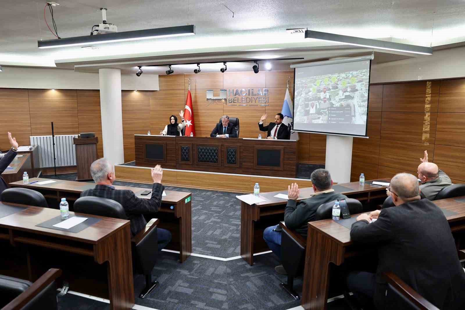 HACILAR BELEDİYE MECLİSİ’NİN KASIM AYI OLAĞAN TOPLANTISI; HACILAR BELEDİYE BAŞKANI BİLAL ÖZDOĞAN...