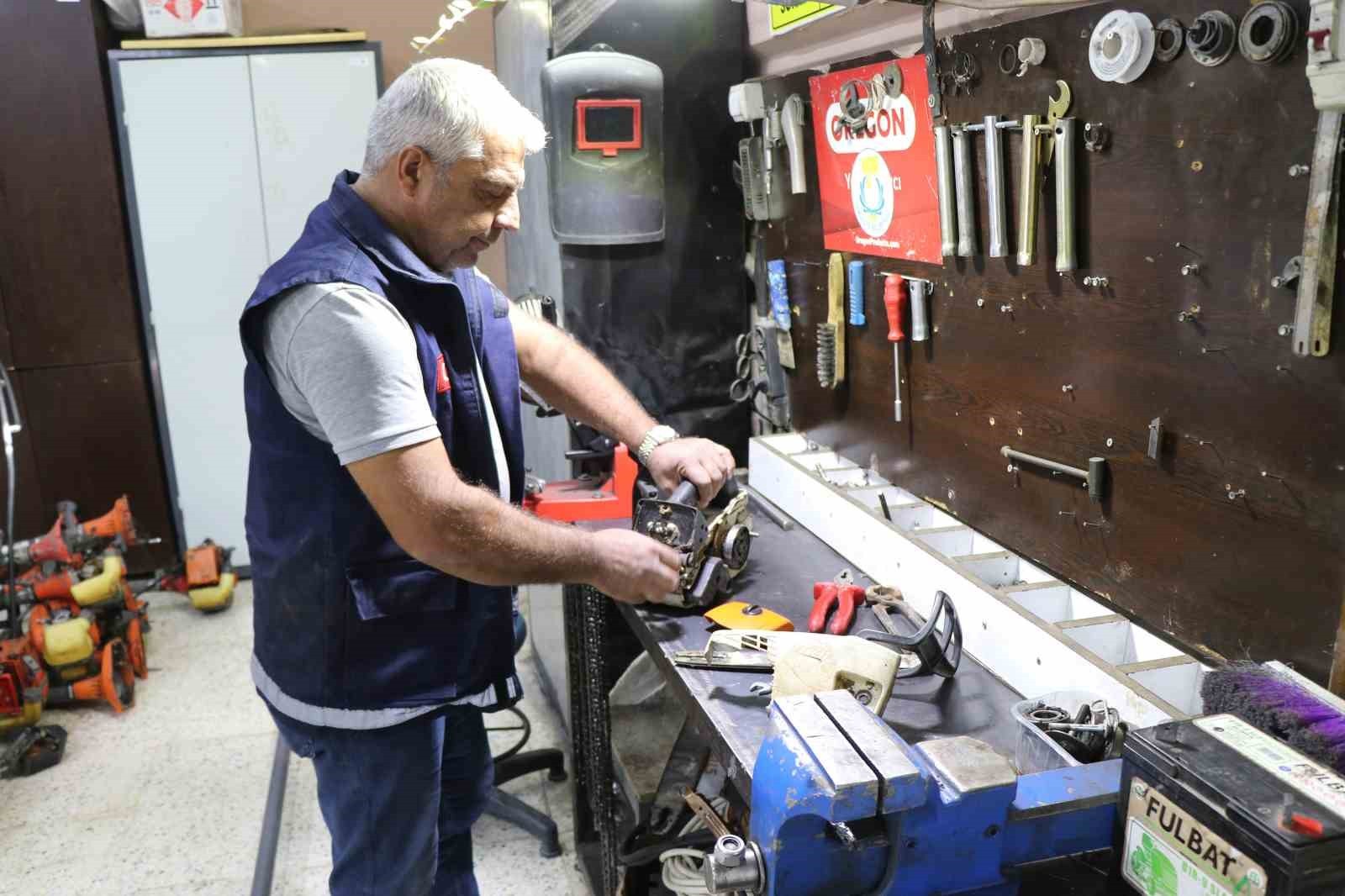 HALİLİYE BELEDİYESİ KENDİ KAYNAKLARIYLA ÜRETİM YAPIYOR