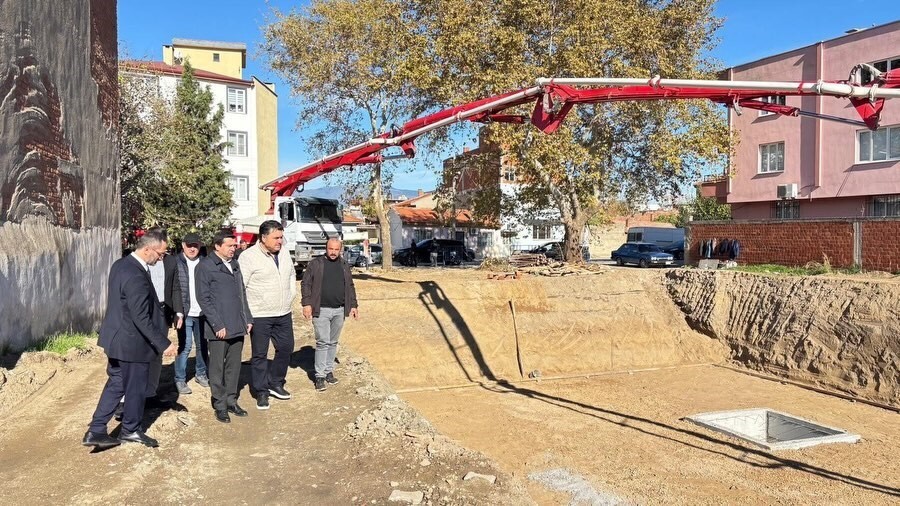 HAVRAN KAYMAKAMI MUHAMMED EVLİCE, BELEDİYE BAŞKANI EMİN ERSOY, İLÇE MÜFTÜSÜ SEDAT KARALİ VE AK...