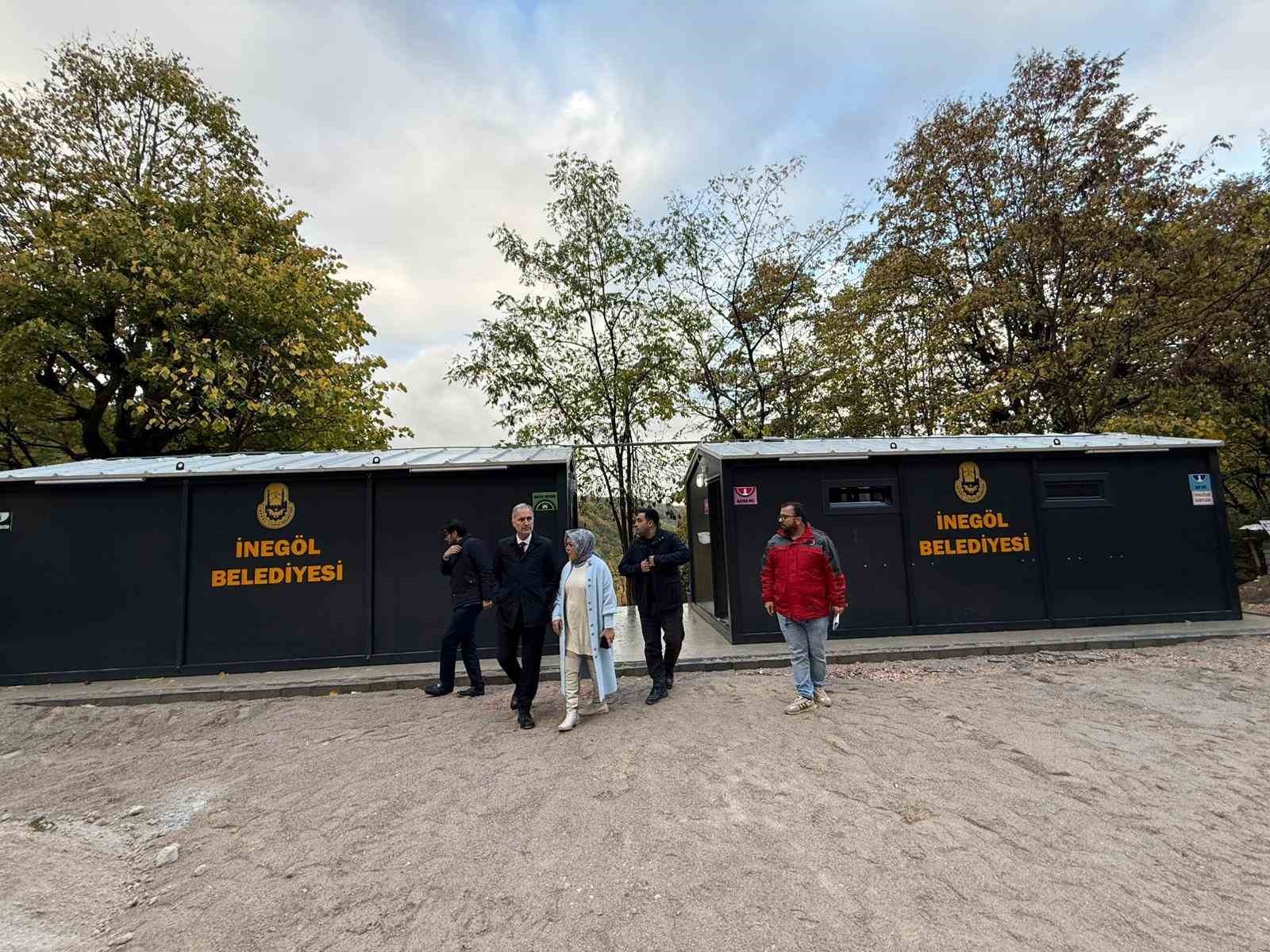 İNEGÖL BELEDİYESİ OYLAT MAĞARASI BÖLGESİNDE ÇEVRE DÜZENLEME ÇALIŞMALARI BAŞLATTI. BELEDİYE BAŞKANI...