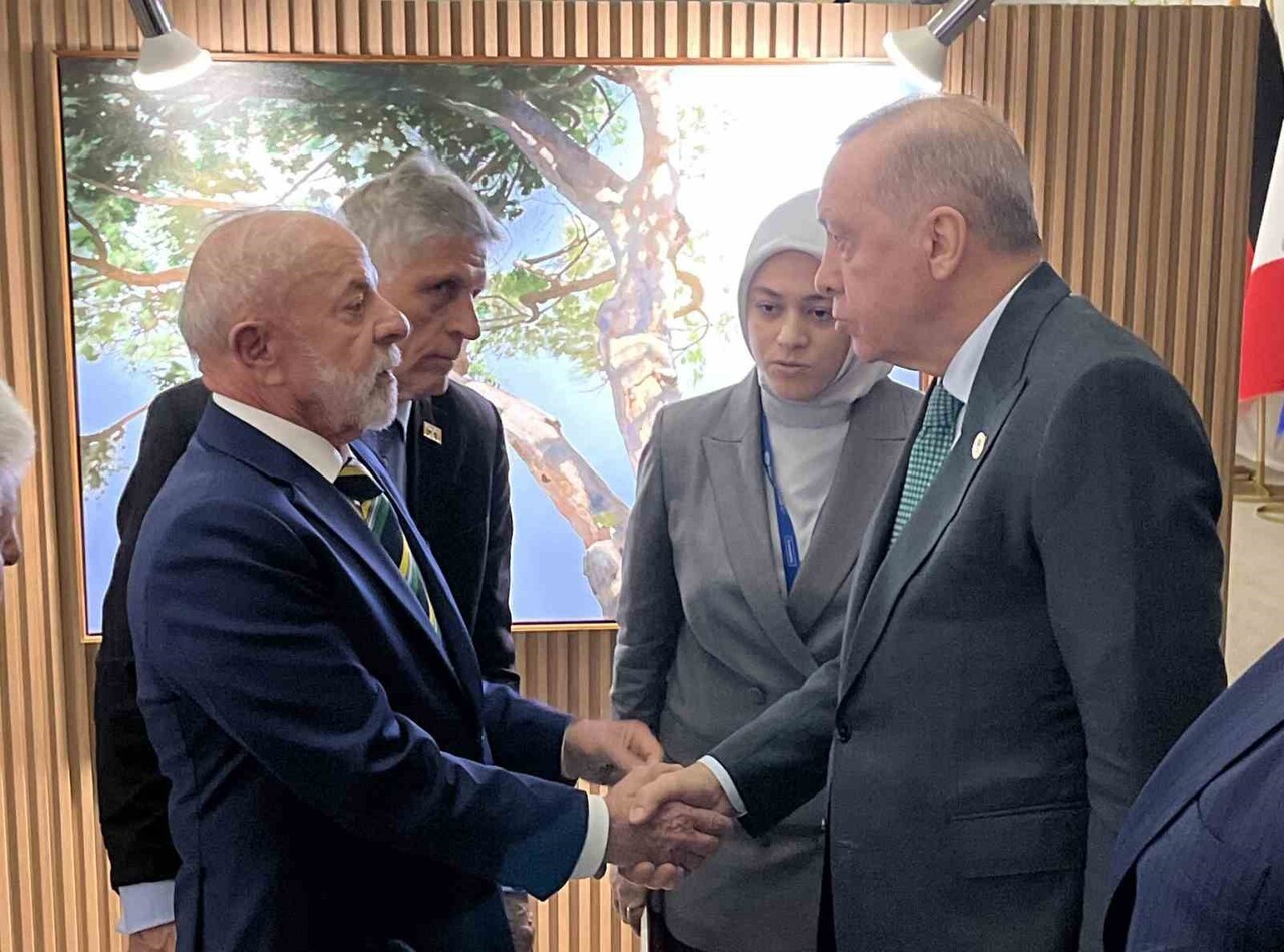 JOHANNESBURG (İHA) - CUMHURBAŞKANI RECEP TAYYİP ERDOĞAN, G20 LİDERLER ZİRVESİ'NE KATILMAK İÇİN...