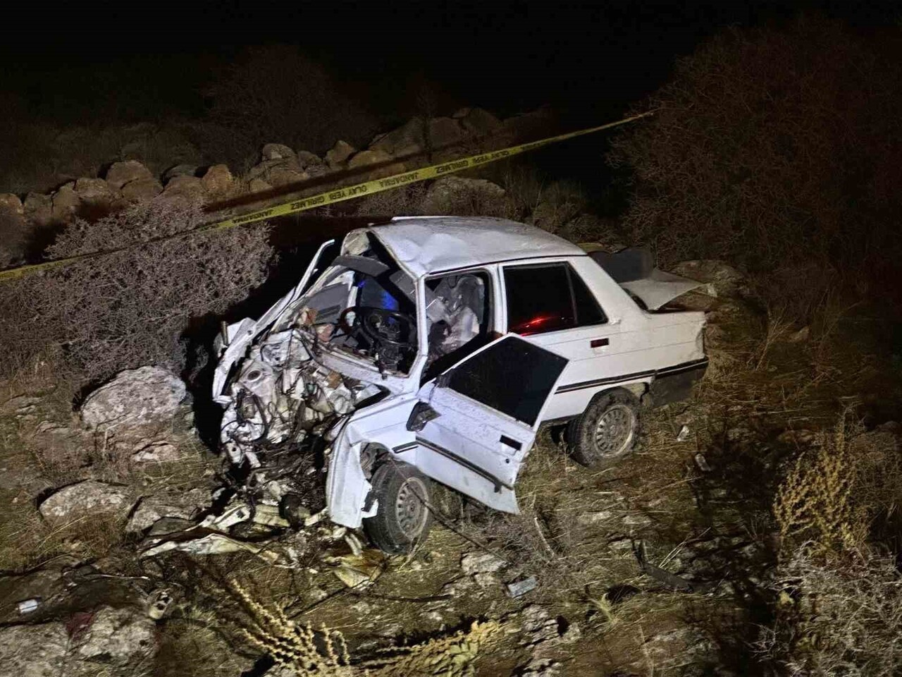 KAHRAMANMARAŞ'TA MEYDANA GELEN TRAFİK KAZASINDA 1 KİŞİ ÖLDÜ, 1 KİŞİ DE YARALANDI.