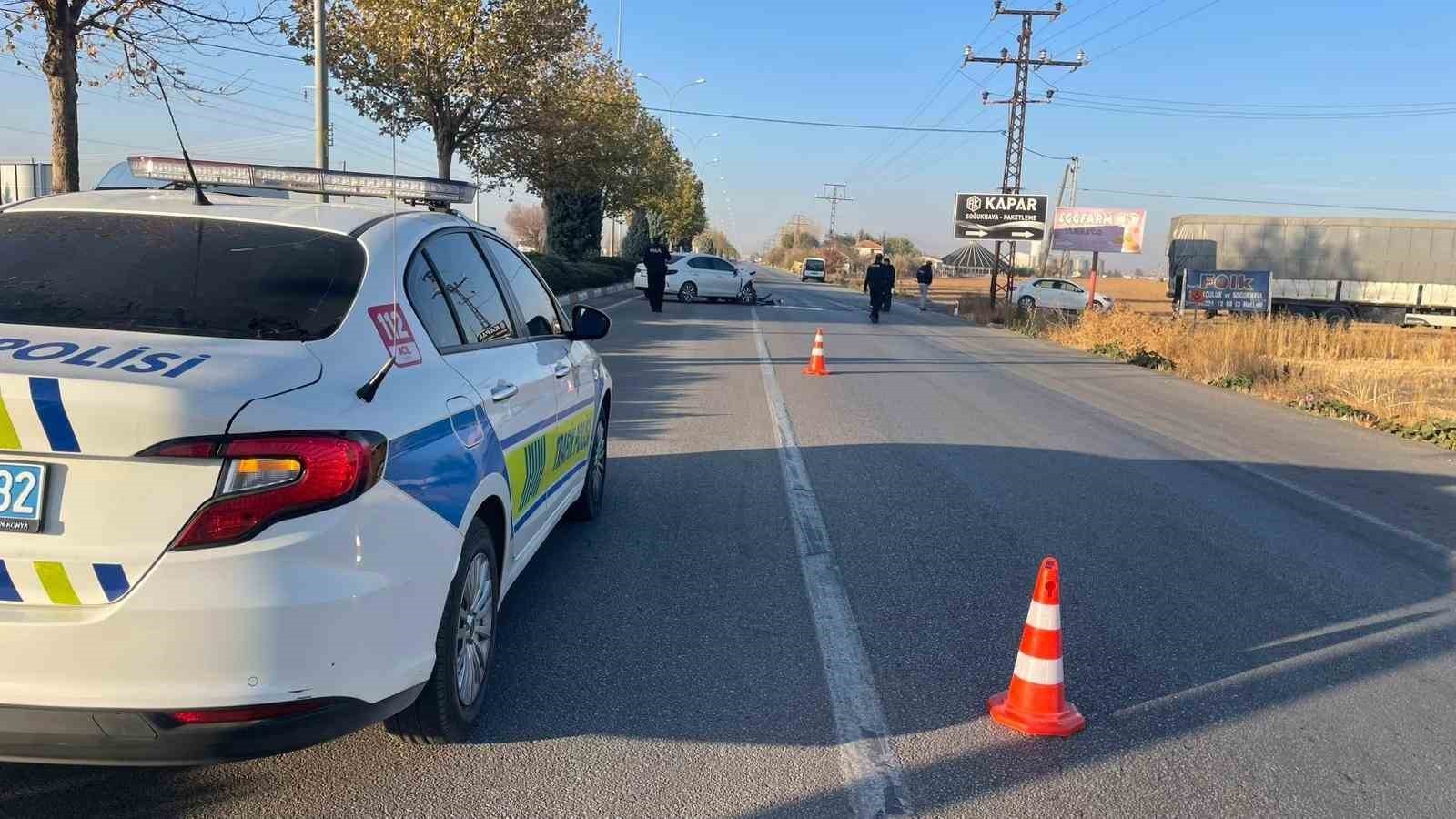 KARAMAN’DA OTOMOBİL İLE TIRIN ÇARPIŞMASI SONUCU MEYDANA GELEN TRAFİK KAZASINDA 1 KİŞİ...