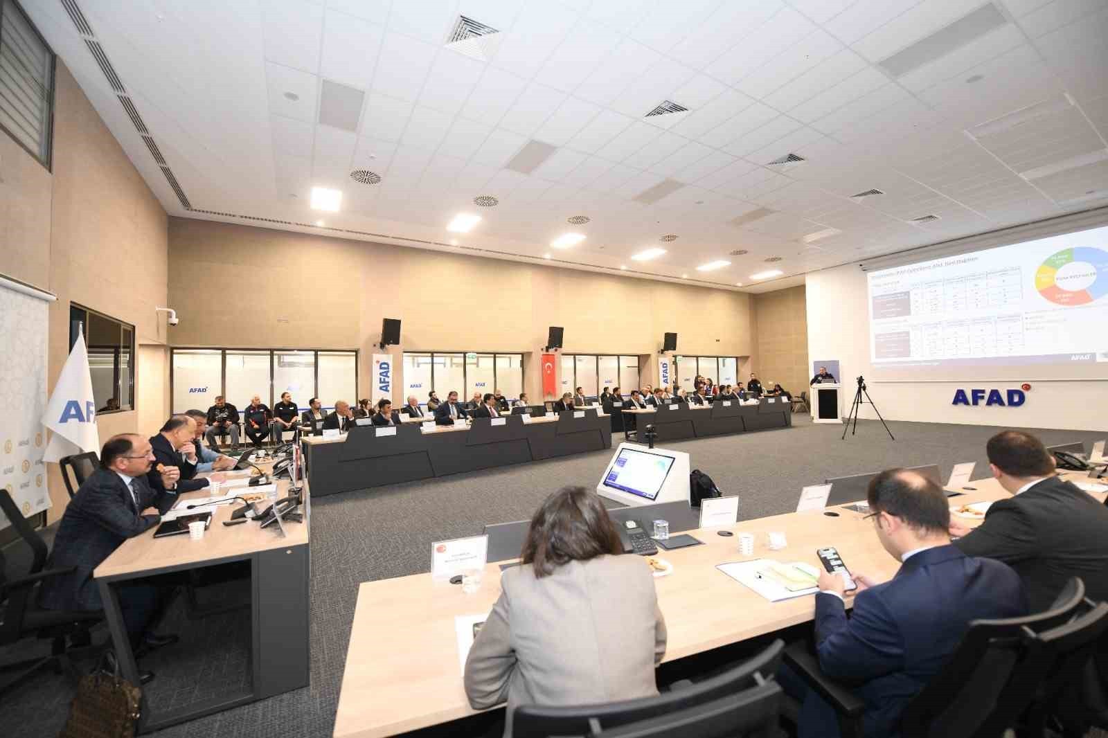 KASTAMONU’DA İL AFET RİSK AZALTMA PLANI (İRAP) TOPLANTISI DÜZENLENDİ.