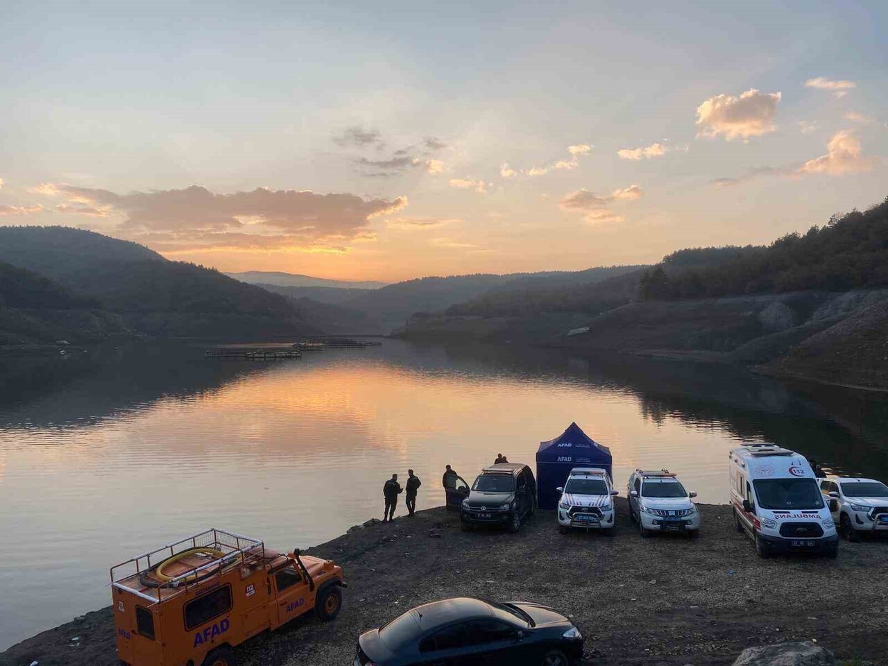 KASTAMONU’NUN DADAY İLÇESİNDE BARAJ GÖLÜNDE BALIKÇILAR TARAFINDAN BİR ERKEK CESEDİ BULUNDU....