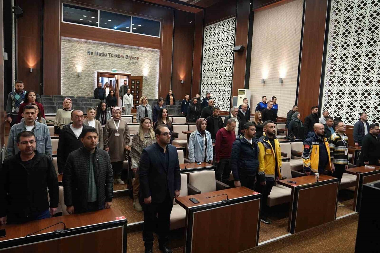 KEÇİÖREN BELEDİYESİ VE ANKARA VALİLİĞİ İL EMNİYET MÜDÜRLÜĞÜ İŞ BİRLİĞİYLE BELEDİYE PERSONELİNE...