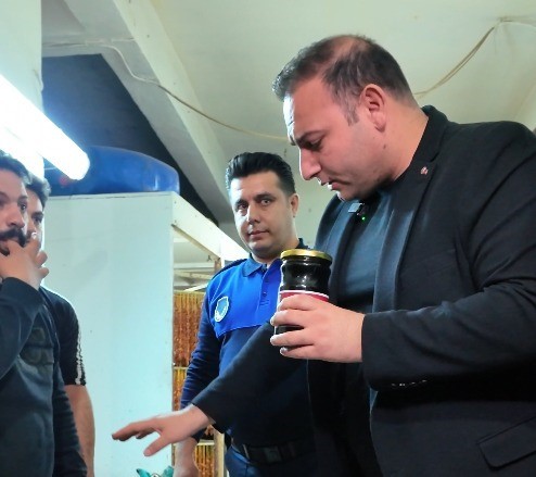 KİLİS’TE CEVİZLİ SUCUK İMALATHANESİNDEN SKANDAL GÖRÜNTÜLER