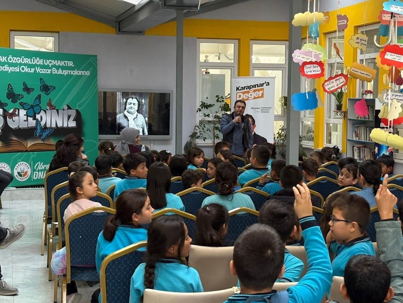 KONYA’NIN KARAPINAR İLÇESİNDE "OKUR-YAZAR BULUŞMALARI" ETKİNLİĞİ GERÇEKLEŞTİRİLDİ.