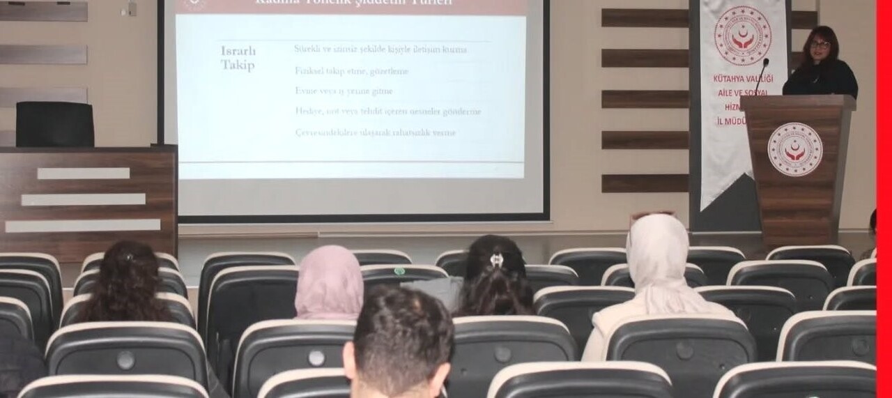 KÜTAHYA’DA KAMU PERSONELİNE KADINA YÖNELİK ŞİDDETLE MÜCADELE SEMİNERİ