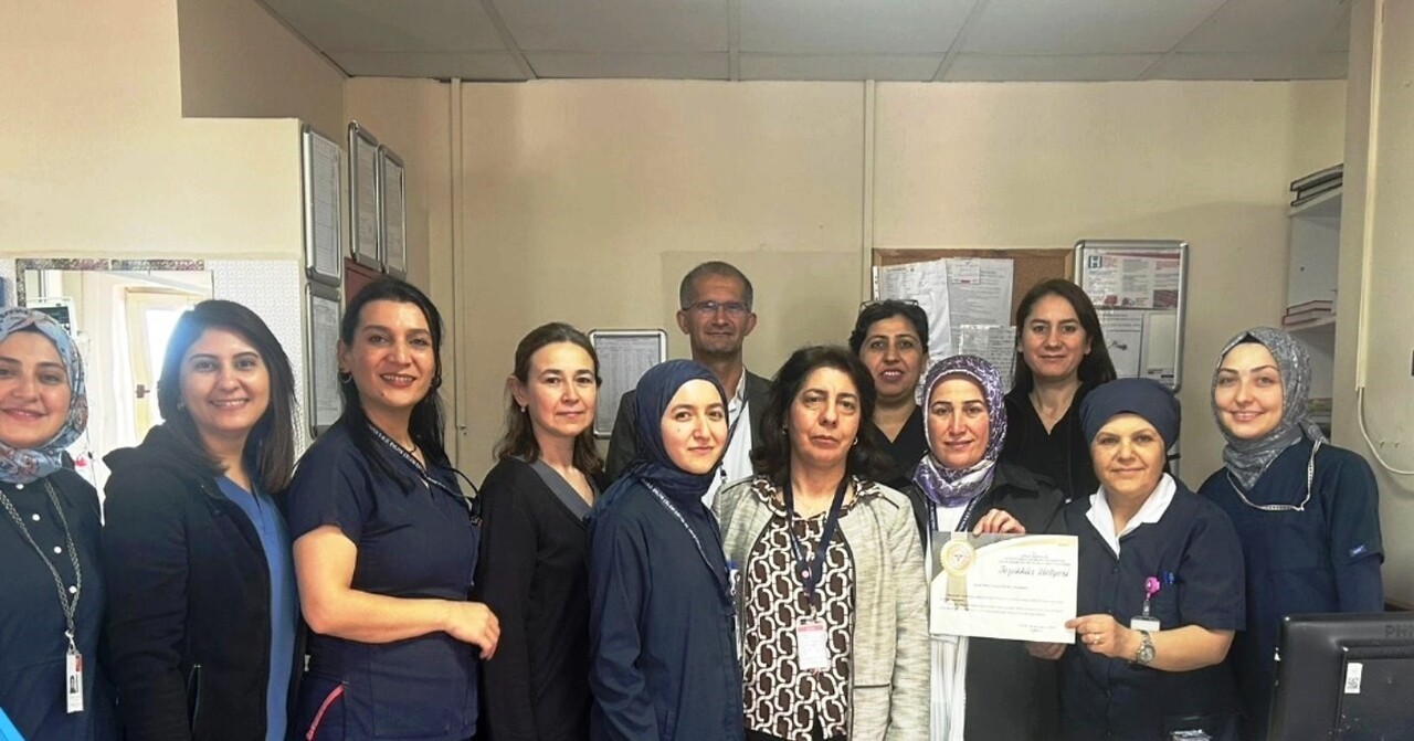 KÜTAHYA EVLİYA ÇELEBİ EĞİTİM VE ARAŞTIRMA HASTANESİ İNME ÜNİTESİNE TEŞEKKÜR BELGESİ