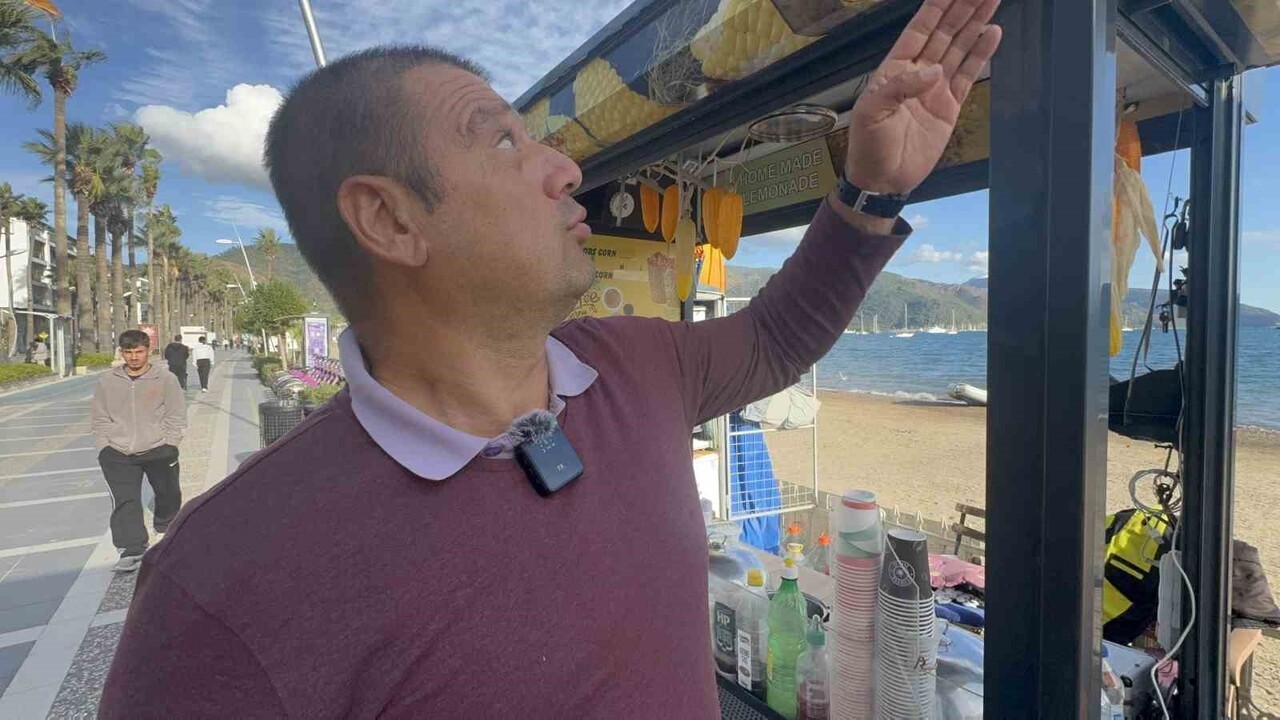 MARMARİS’TE AZRAİL İLE KOL KOLA DOLAŞAN MISIRCI ‘ BENCE TALİHSİZ DEĞİL ŞANSLIYIM ‘