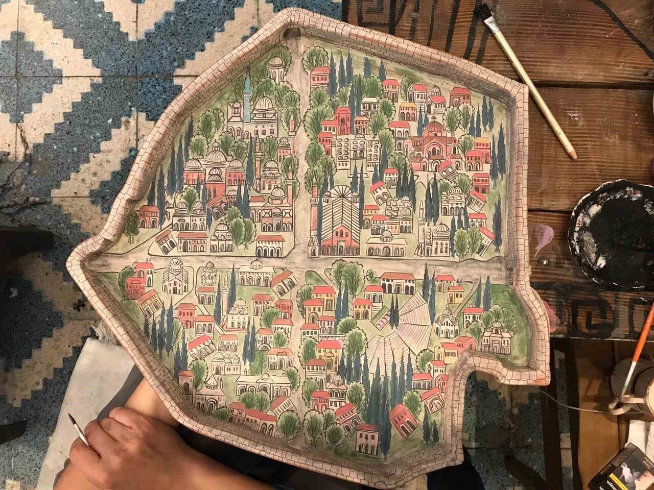 MESUDE KÜNEN ESERİ 1.5 AYDA TAMAMLADI