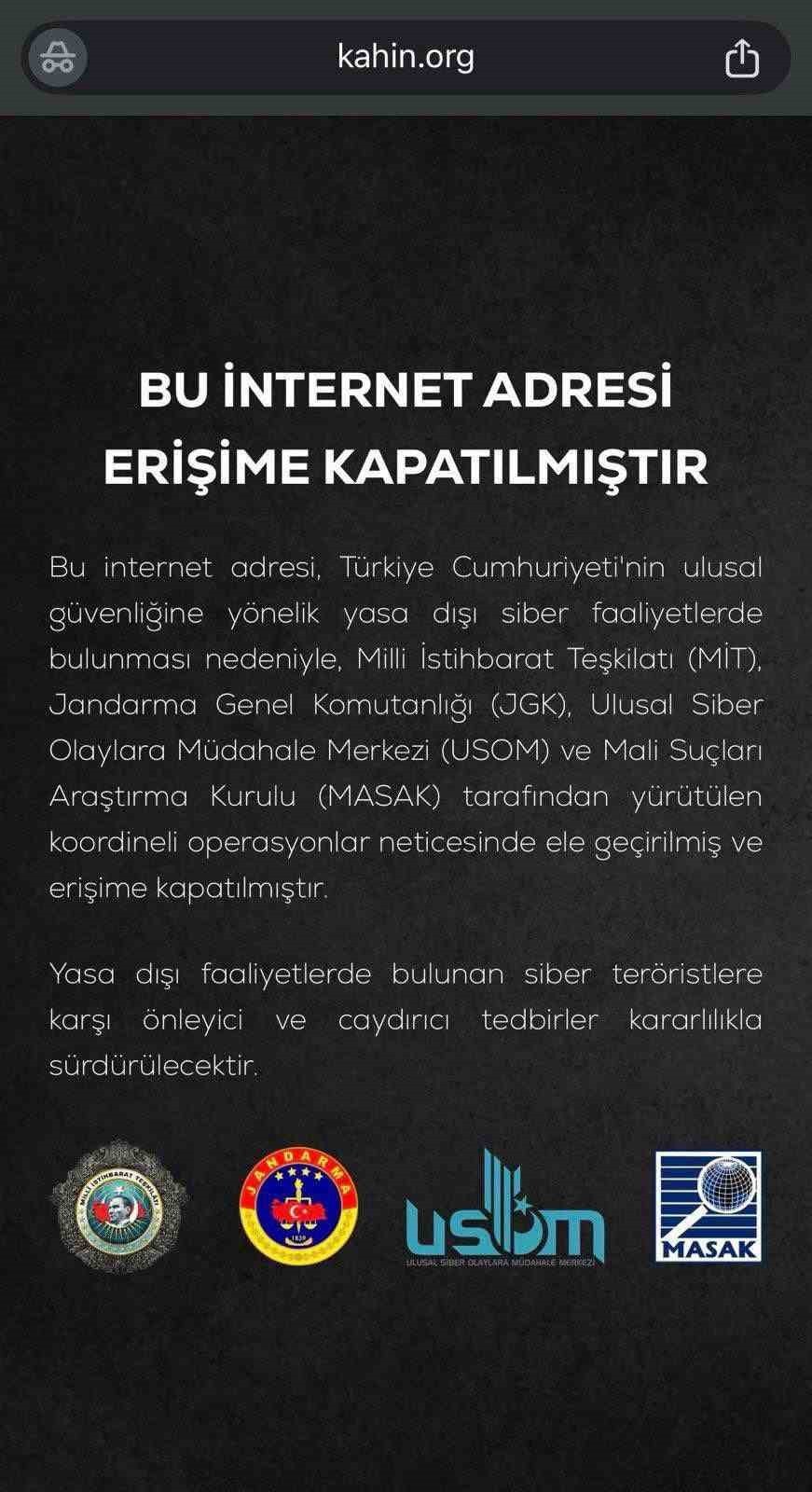 MİLLİ İSTİHBARAT TEŞKİLATI, SİBER CASUSLARA YÖNELİK YENİ BİR OPERASYONA İMZA ATTI. MİT VE JANDARMA...