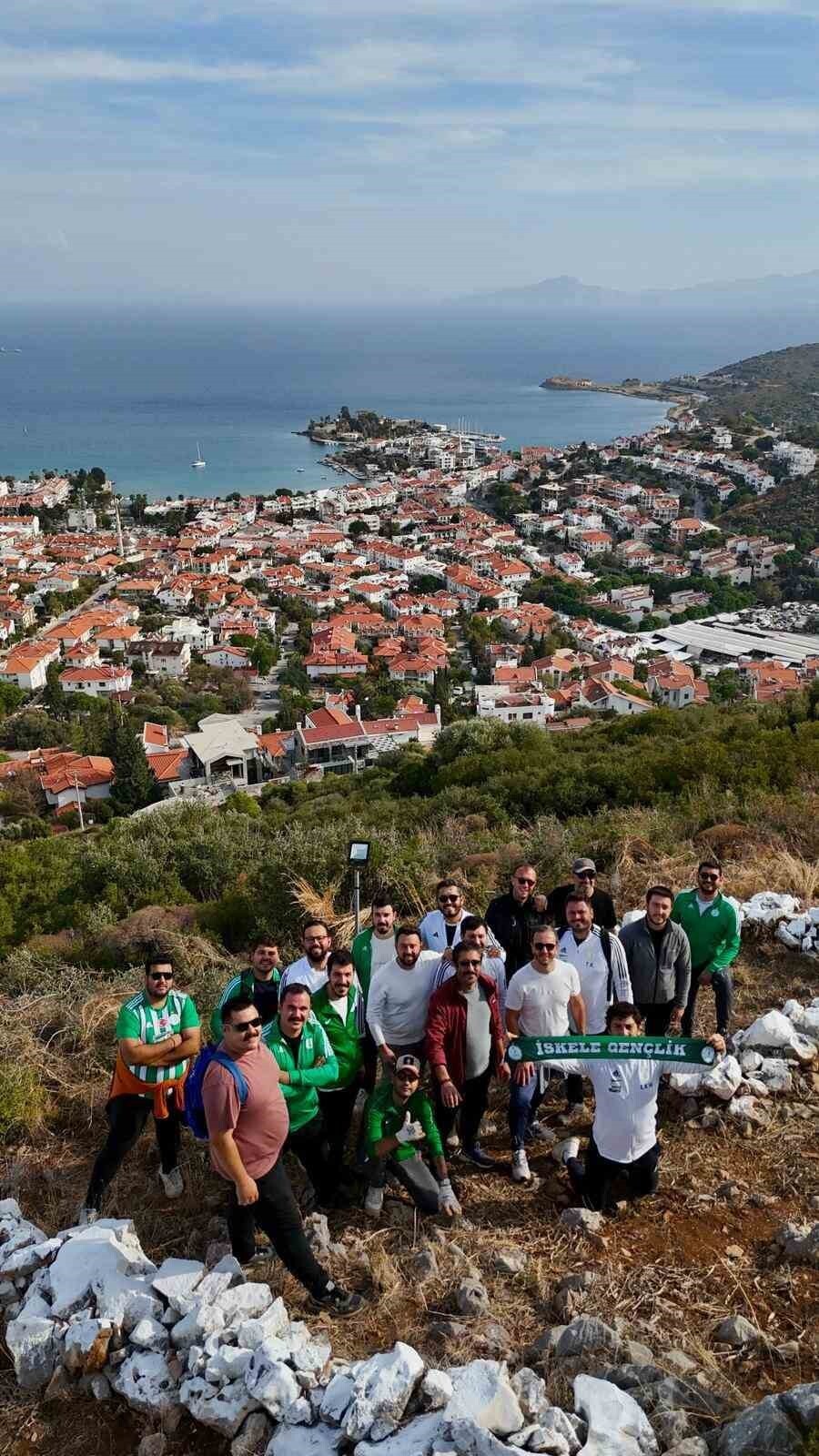 MUĞLA'NIN DATÇA İLÇESİNİN SİMGELERİNDEN BİRİ HALİNE GELEN VE HER YERDEN GÖRÜNEN 'ÖNCE VATAN'...