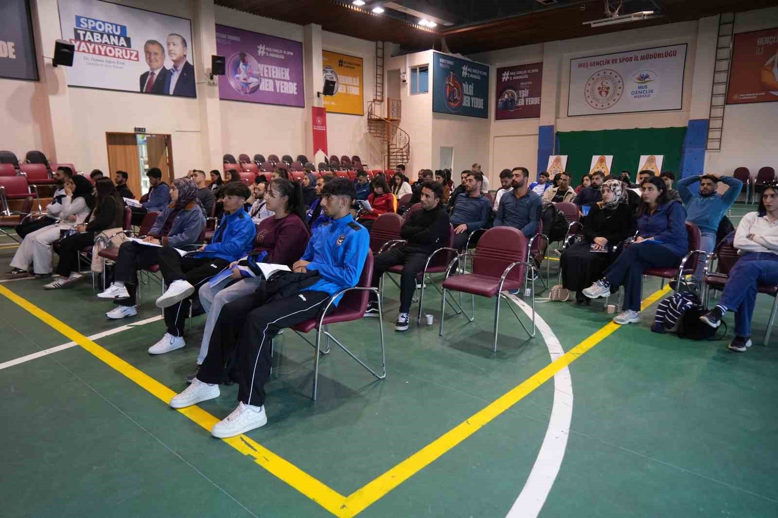 MUŞ GENÇLİK VE SPOR İL MÜDÜRLÜĞÜ İLE TÜRKİYE VOLEYBOL FEDERASYONU (TVF) İŞ BİRLİĞİNDE DÜZENLENEN...