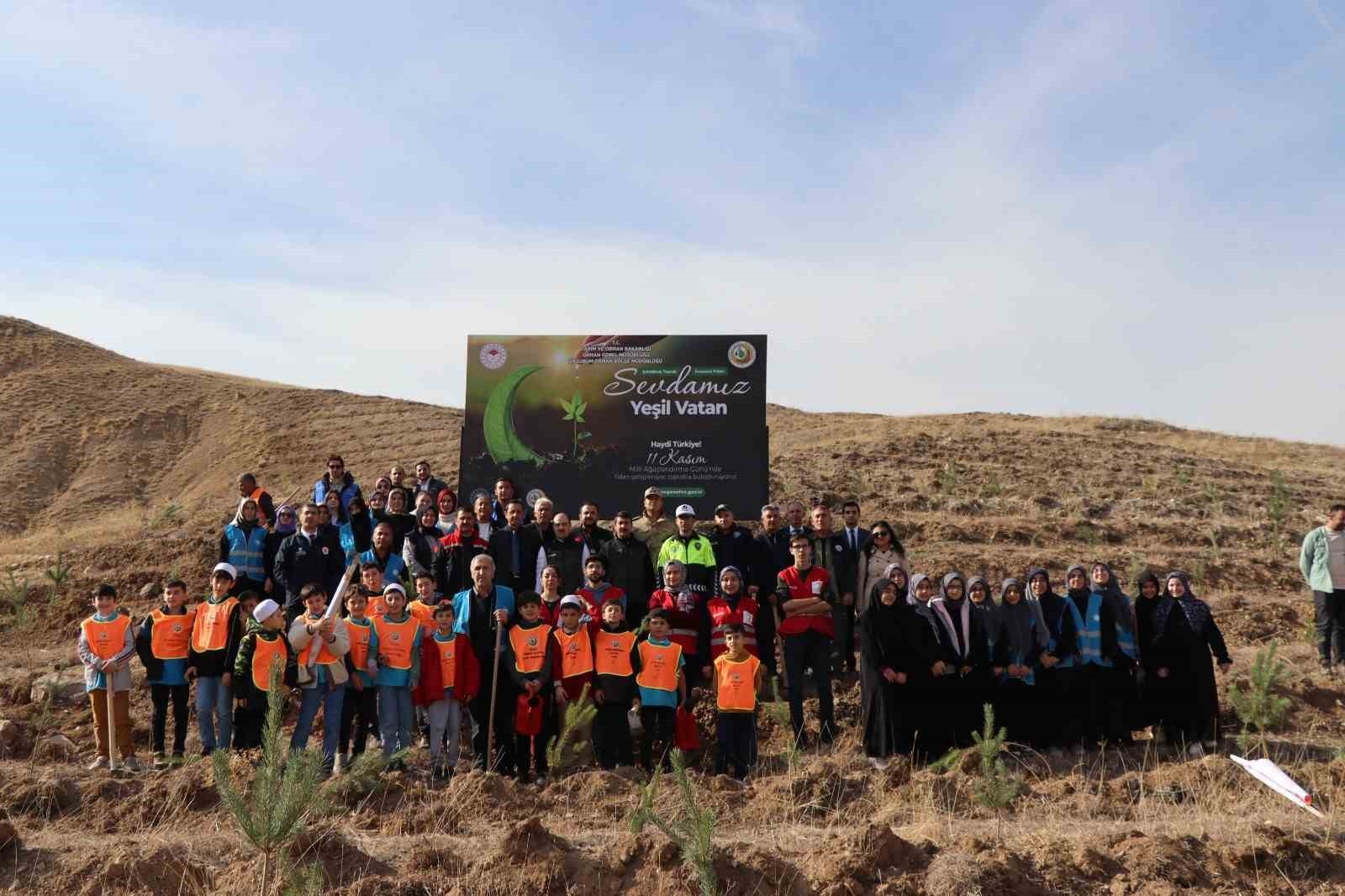 OLTU ORMAN İŞLETME MÜDÜRLÜĞÜ TARAFINDAN 11 KASIM "MİLLİ AĞAÇLANDIRMA GÜNÜ" KAPSAMINDA DÜZENLENEN...