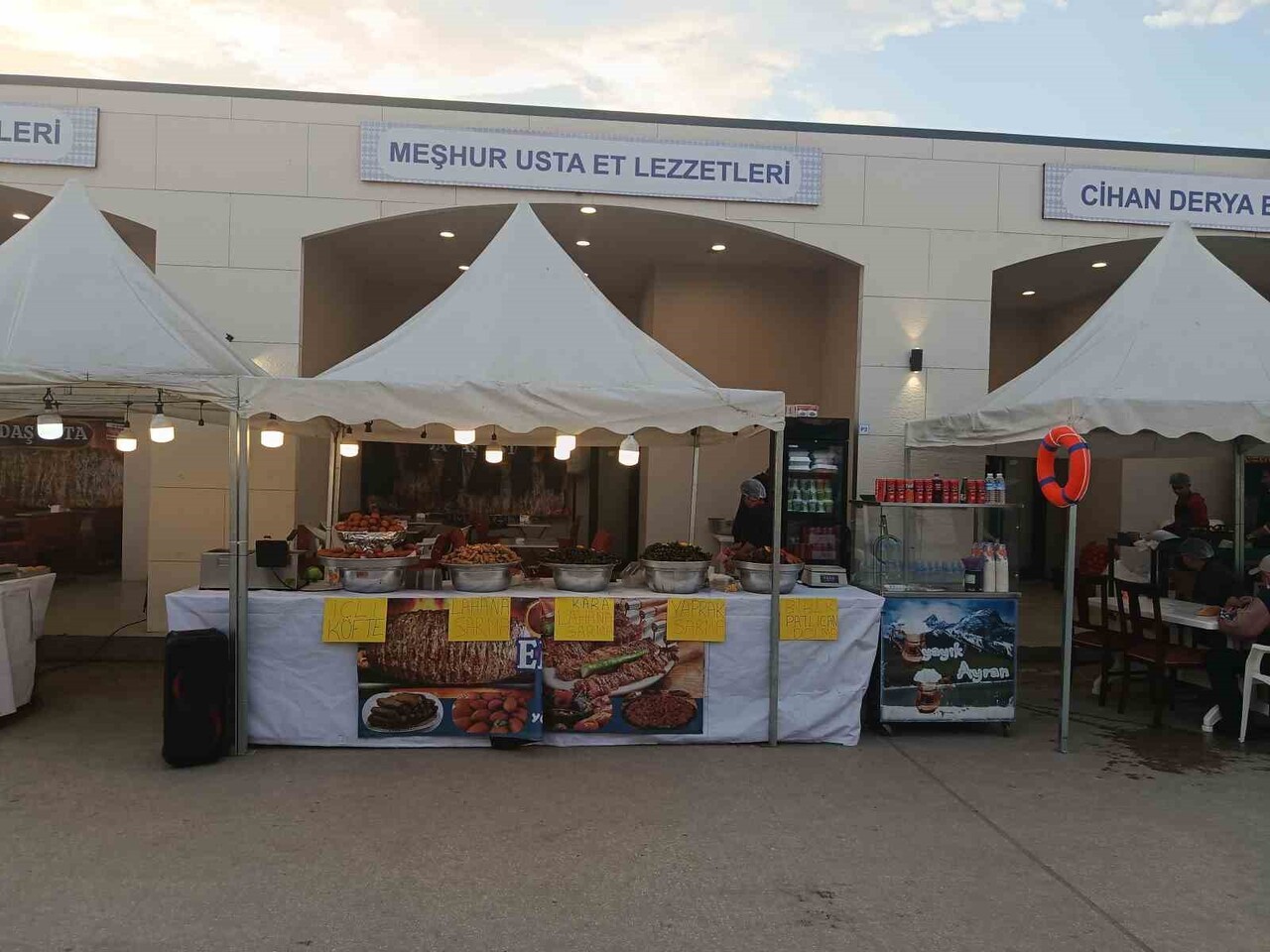 ORDU TANITIM GÜNLERİNE AİT YEMEK STANTLARI