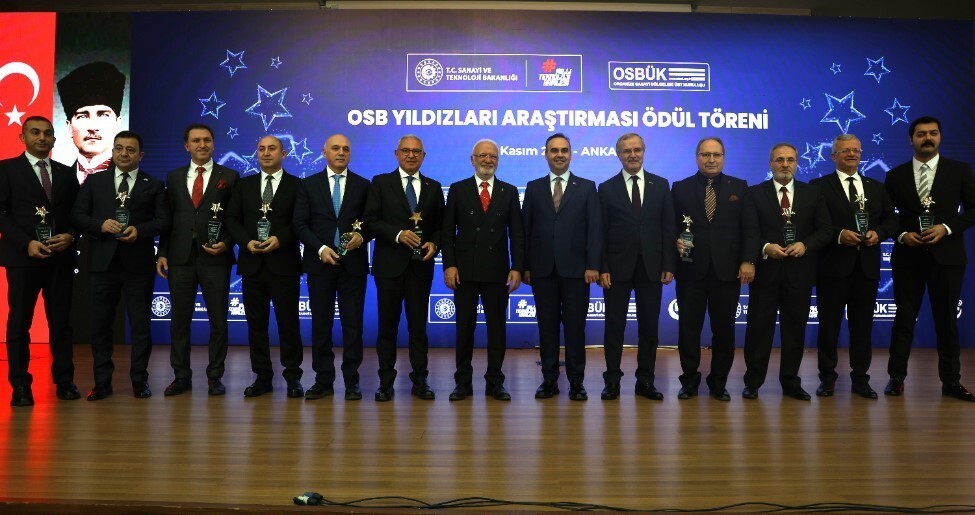 ORGANİZE SANAYİ BÖLGELERİ ÜST KURULUŞU (OSBÜK) TARAFINDAN BU YIL BEŞİNCİSİ DÜZENLENEN OSB...