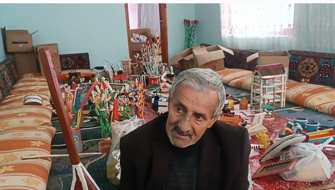 ÖZALP İLÇESİNE BAĞLI YUKARI MOLLAHASAN MAHALLESİ'NDE YAŞAYAN 70 YAŞINDAKİ İKRAM VERGİLİ, 6 YIL...