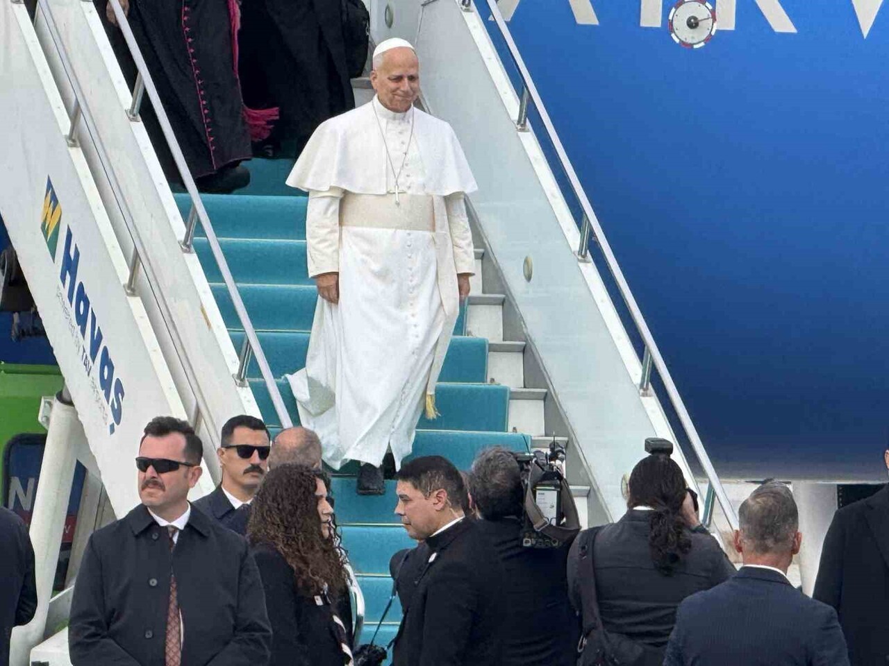 PAPA 14. LEO ANKARA'YA GELDİ