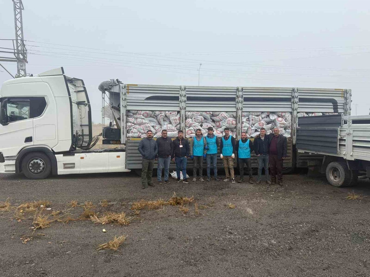 PATNOS'TA 10 BİN HANEYE KÖMÜR DESTEĞİ.