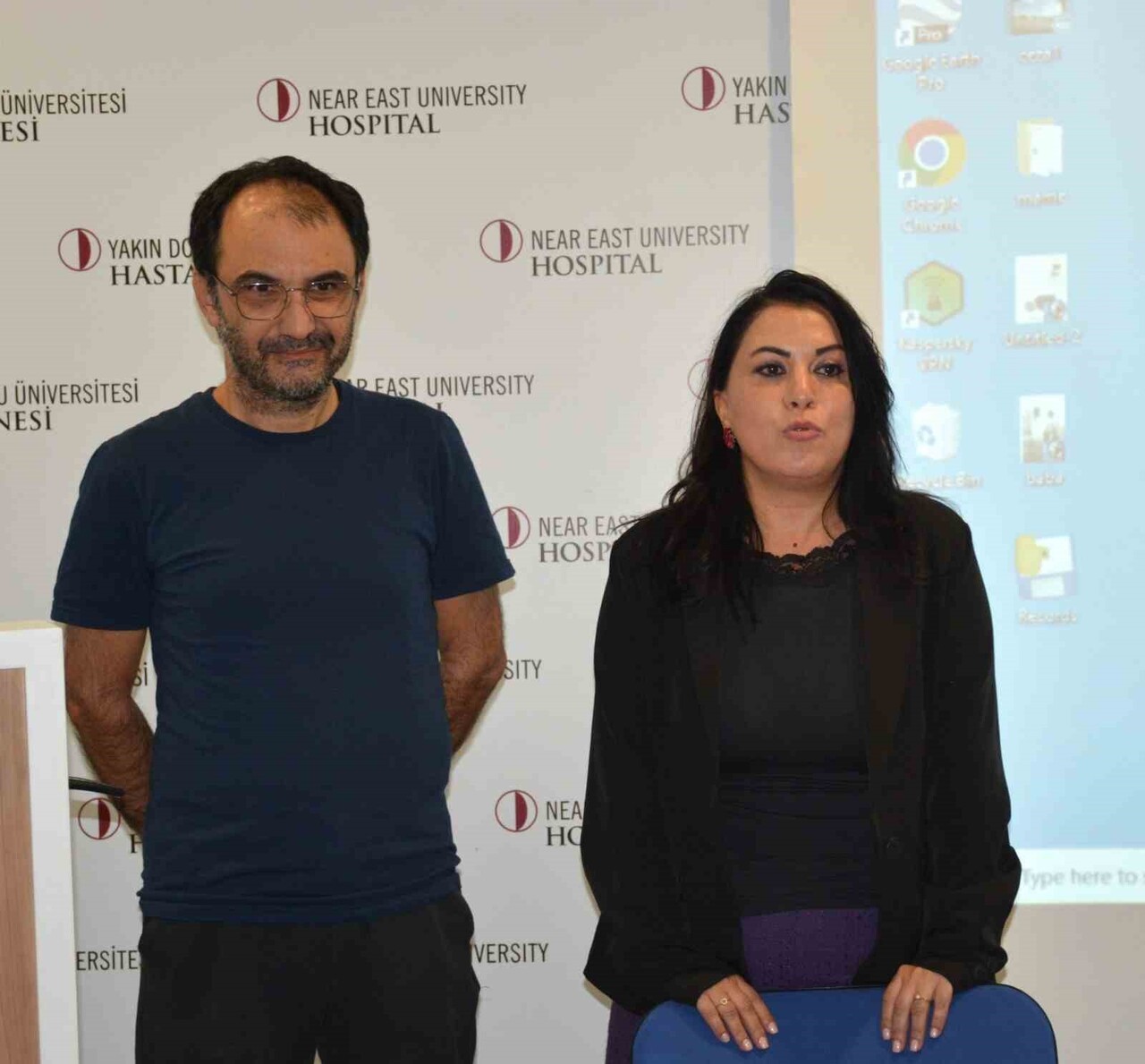 PROF. DR. SALİH GÜCEL VE  PROF. DR. ÖZGE ÖZDEN