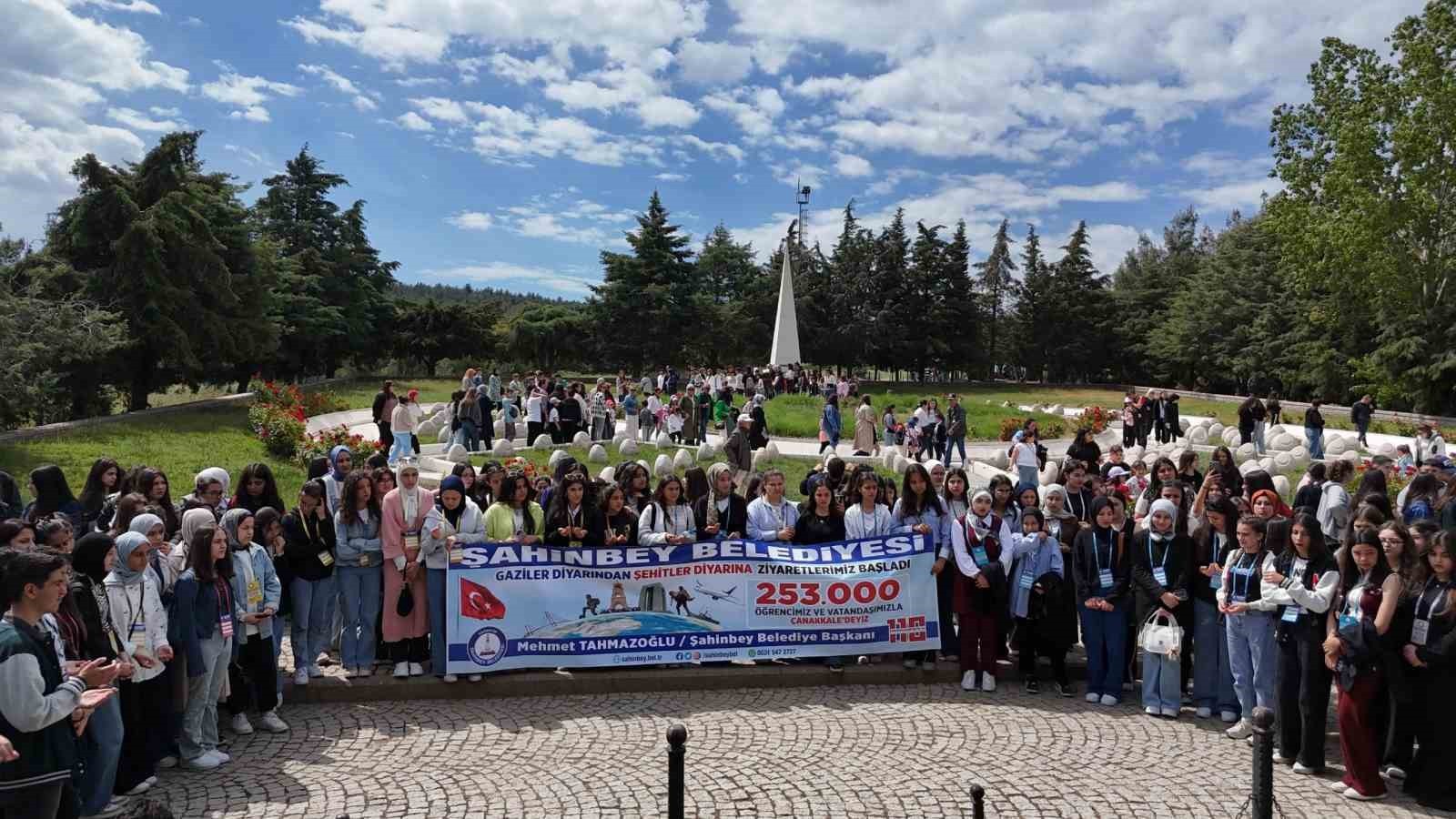 ŞAHİNBEY BELEDİYESİ ÇANAKKALE ZAFERİ’NİN 100. YILI ETKİNLİKLERİ KAPSAMINDA BAŞLATTIĞI "GAZİLER...