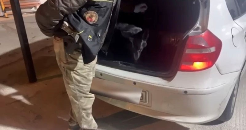 SAMSUN’DA POLİS EKİPLERİNCE DURDURULAN ARAÇTA, NARKOTİK DEDEKTÖR KÖPEĞİ TONY’NİN TEPKİ VERMESİ...