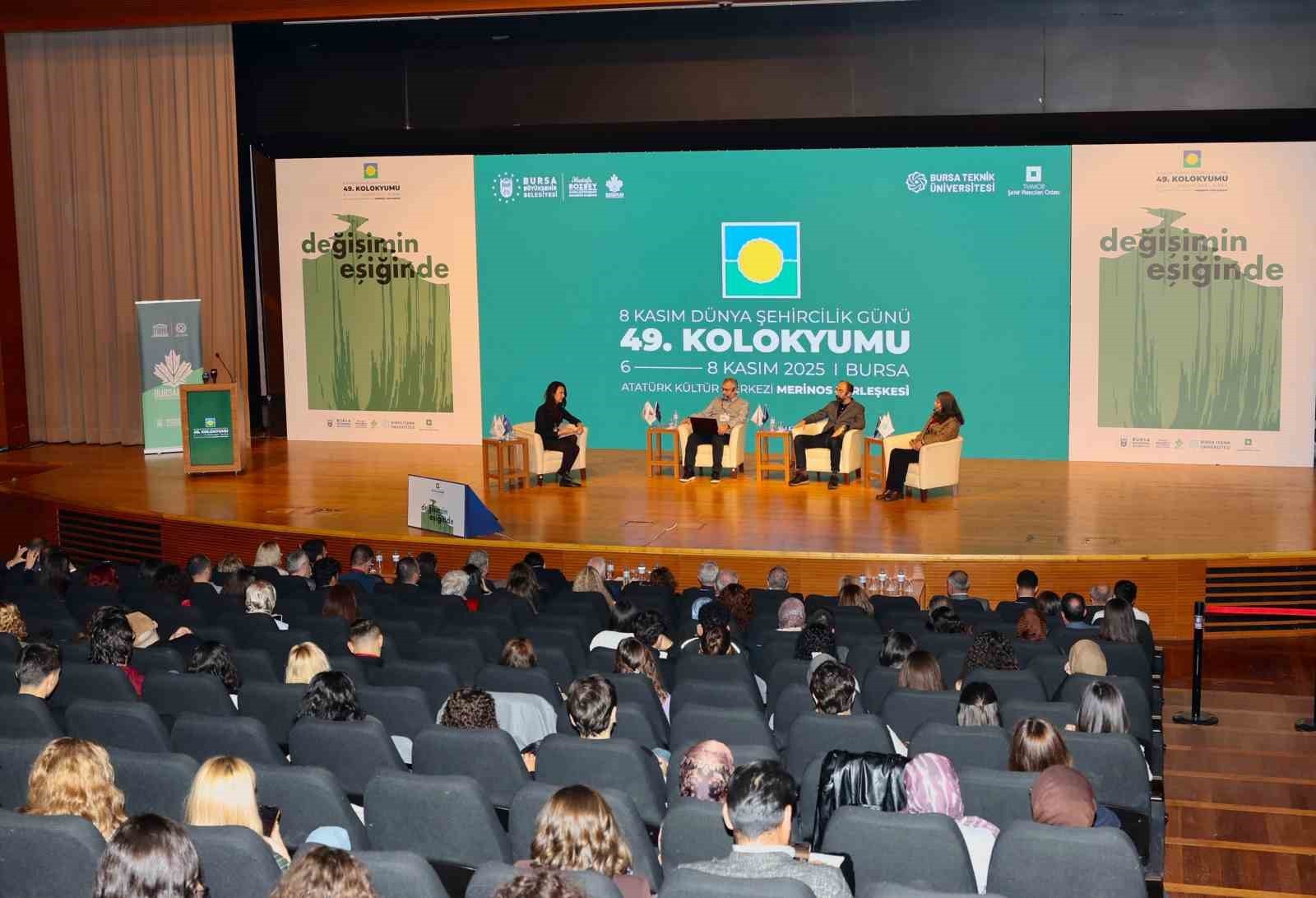 ŞEHİRLERİN DEĞİŞİM VE DÖNÜŞÜM SÜREÇLERİNE YÖN VERECEK FİKİRLERİN TARTIŞILDIĞI DÜNYA ŞEHİRCİLİK...