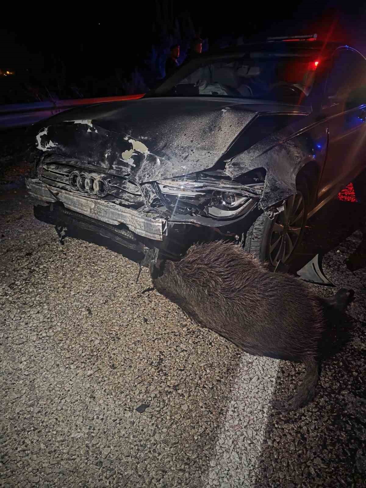 SİNOP BELEDİYE BAŞKANI METİN GÜRBÜZ’ÜN İÇERİSİNDE BULUNDUĞU MAKAM ARACI, KASTAMONU'NUN HANÖNÜ...