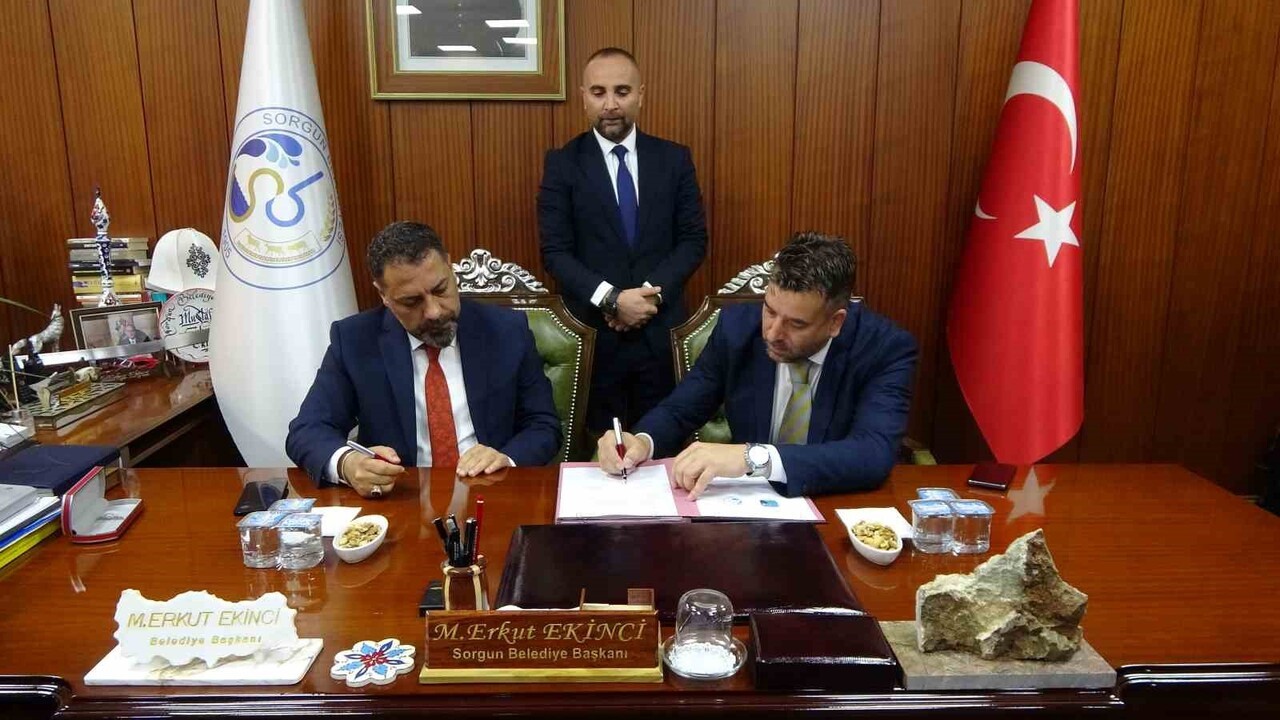 SORGUN BELEDİYESİ VE BOSNA HERSEK HADZİCİ BELEDİYESİ ARASINDA İŞ BİRLİĞİ PROTOKOLÜ...