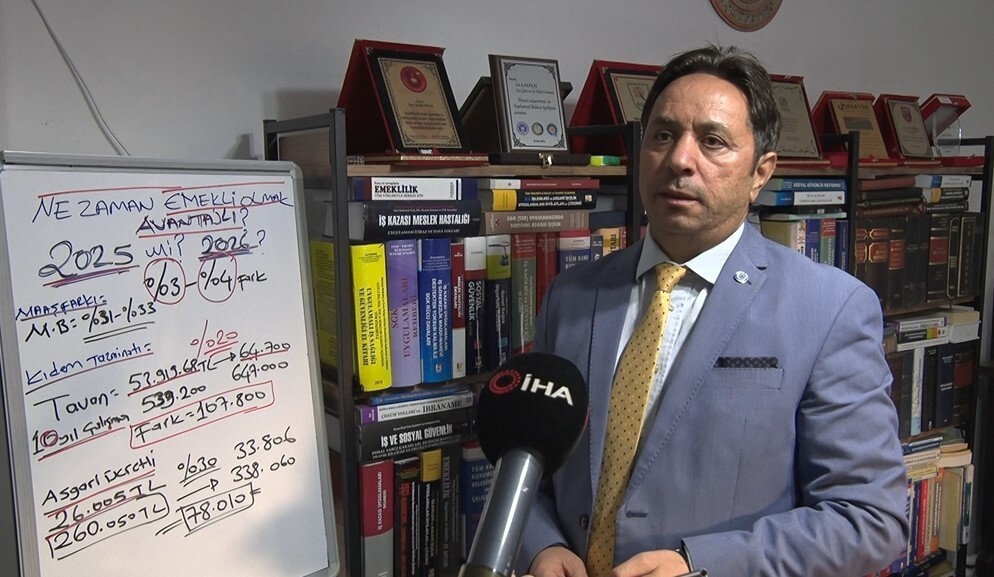 SOSYAL GÜVENLİK BAŞUZMANI İSA KARAKAŞ AÇIKLAMALARDA BULUNDU