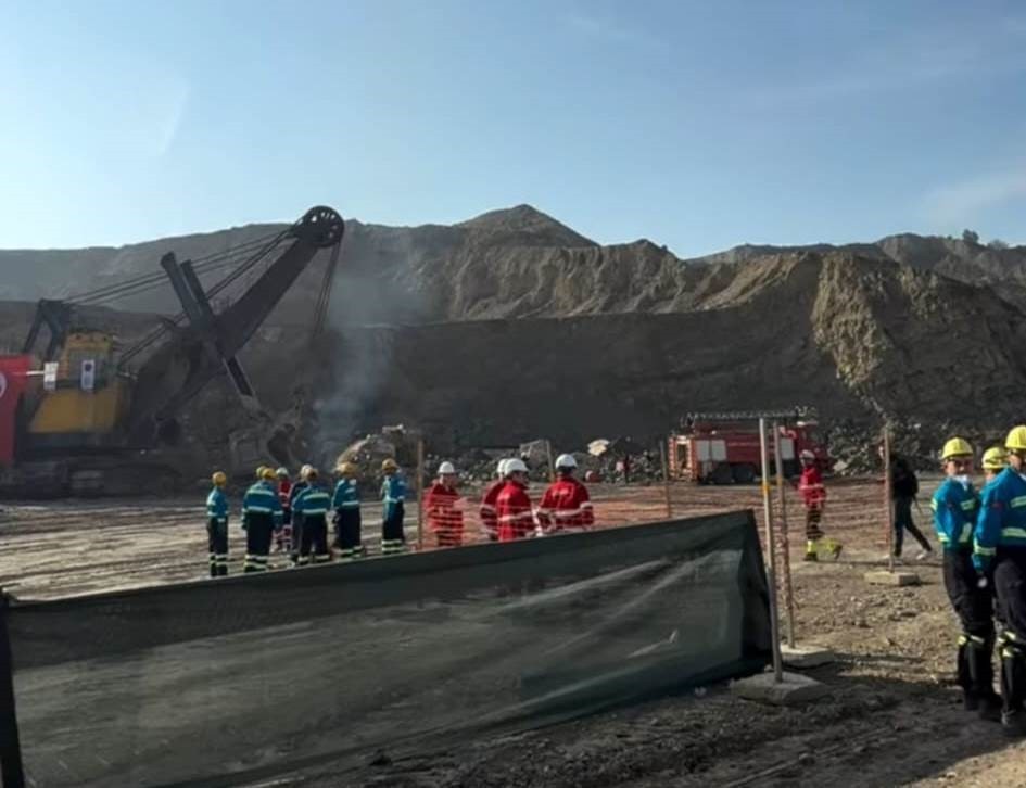 TAVŞANLI GLİ’DE MADEN KAZASI TATBİKATI