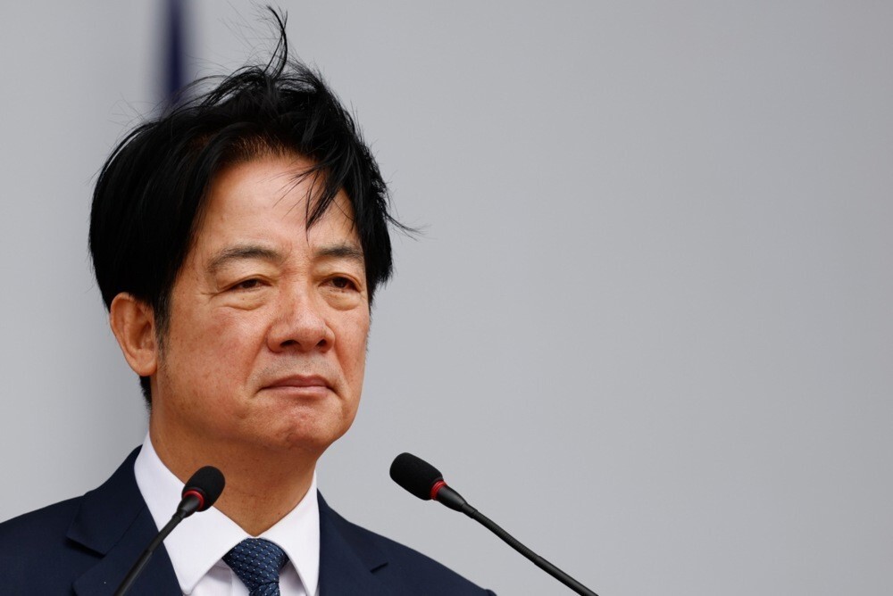 TAYVAN LİDERİ LAİ CHİNG-TE, TAYVAN'IN KENDİNİ SAVUNMA KONUSUNDAKİ KARARLILIĞININ ALTININ ÇİZİLMESİ...