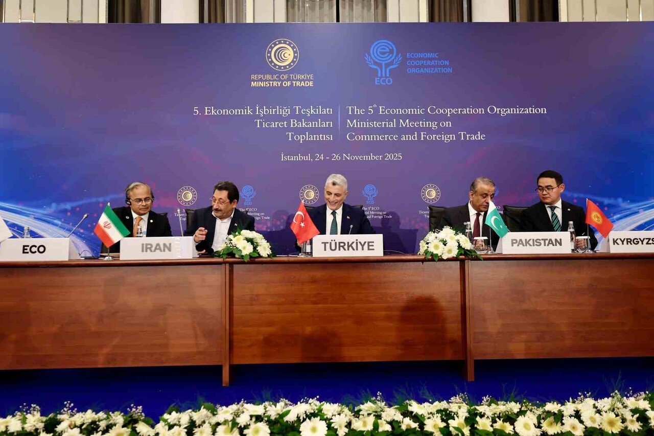 TİCARET BAKANI ÖMER BOLAT, "EİT TİCARET ANLAŞMASI’NIN (ECOTA) GÜNCELLEŞME SÜRECİNİ BAŞLATMIŞ...